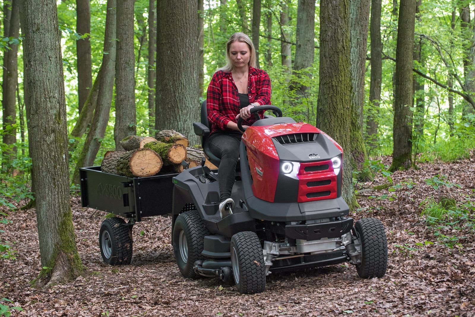 Kallutatav käru NT – 4 must - Pilt 21