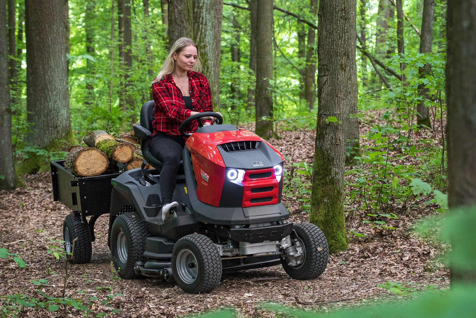 Kallutatav käru NT – 4 must - Pilt 36