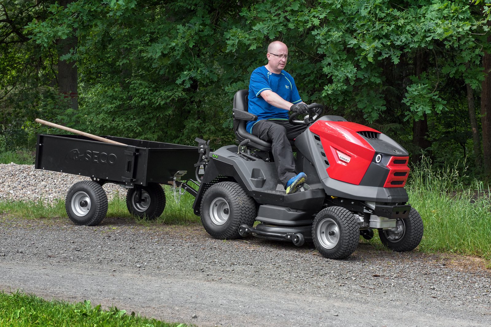 Kallutatav käru NT – 4 must - Pilt 31