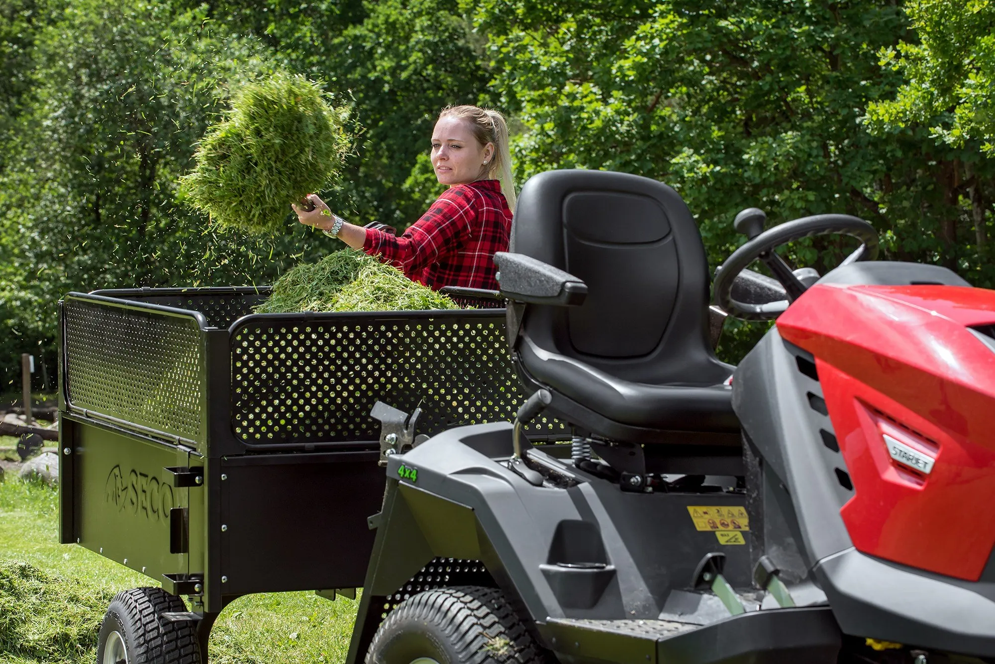 Kallutatav käru NT – 4 must - Pilt 39
