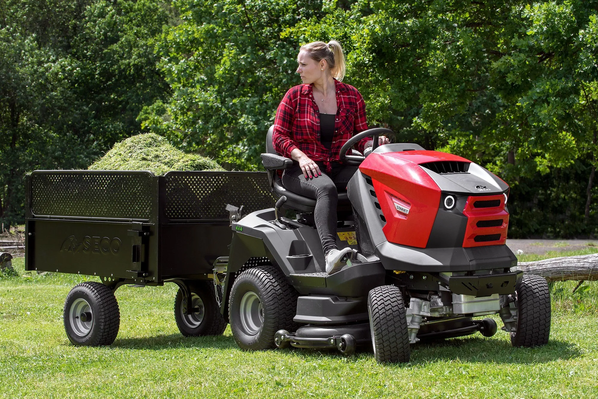 Kallutatav käru NT – 4 must - Pilt 38