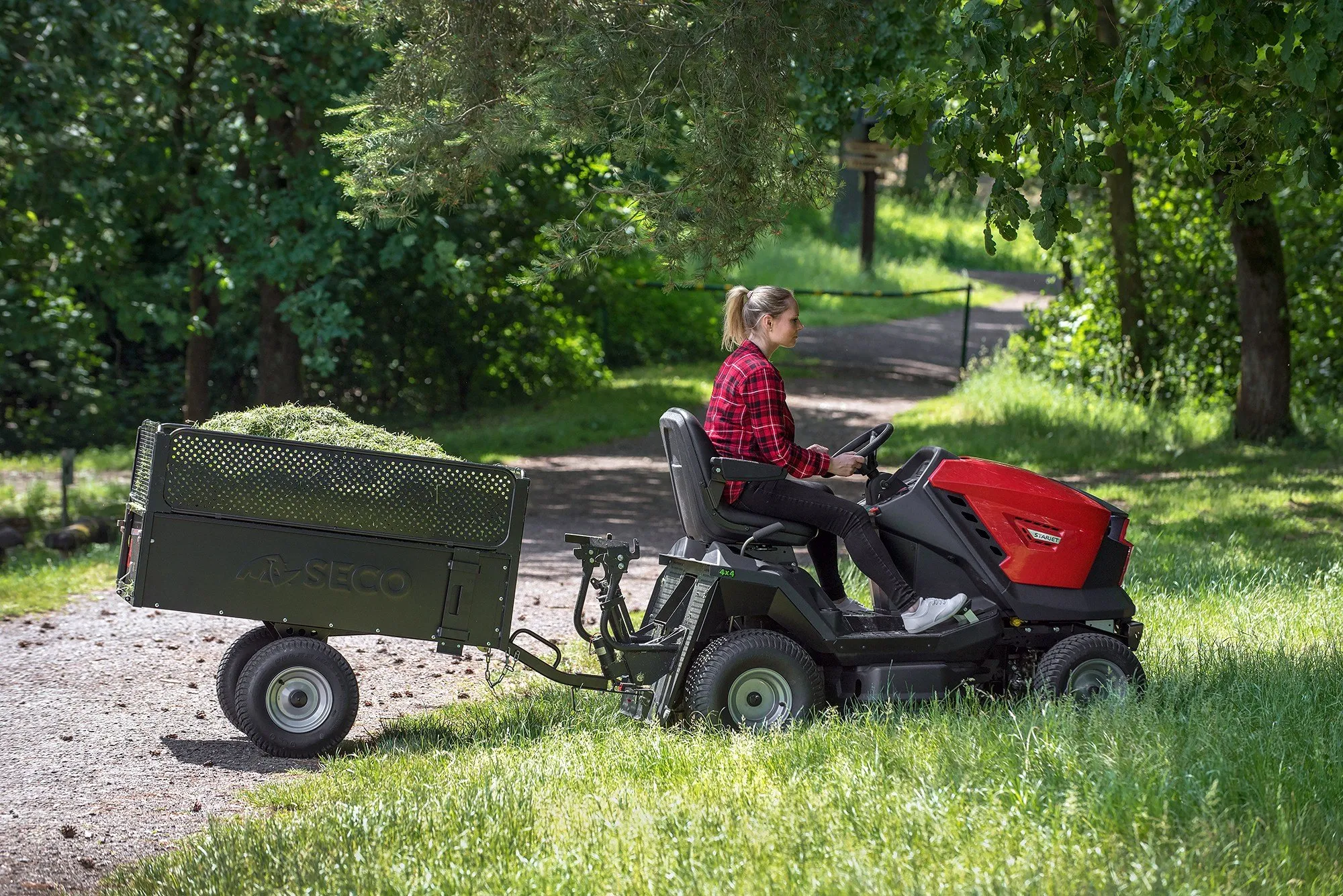 Kallutatav käru NT – 4 must - Pilt 51