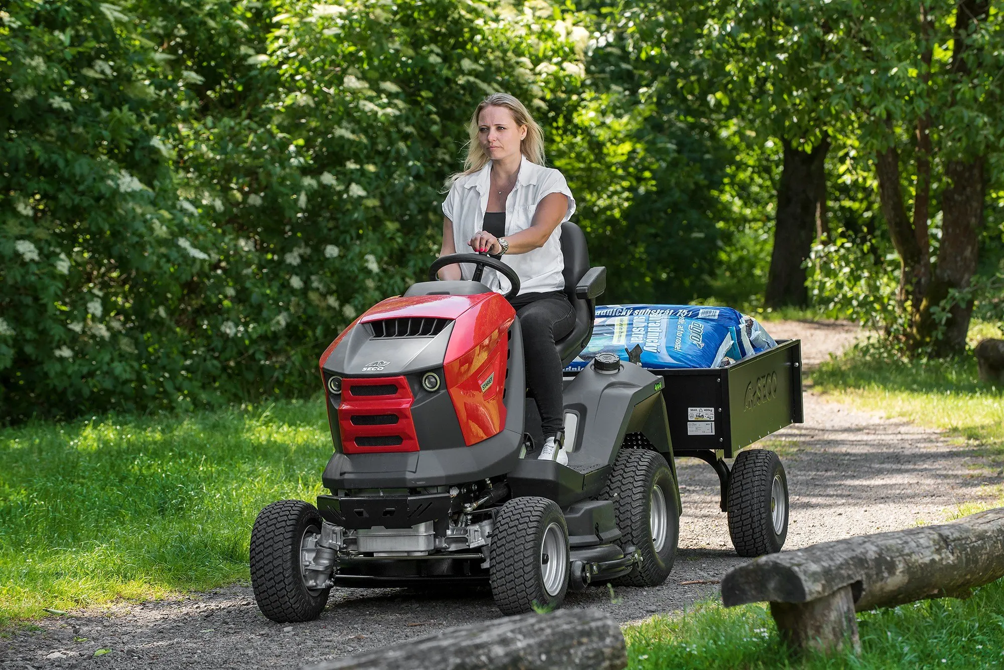 Kallutatav käru NT – 4 must - Pilt 56