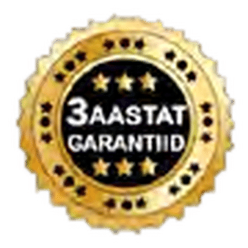 3 aastat garantiid